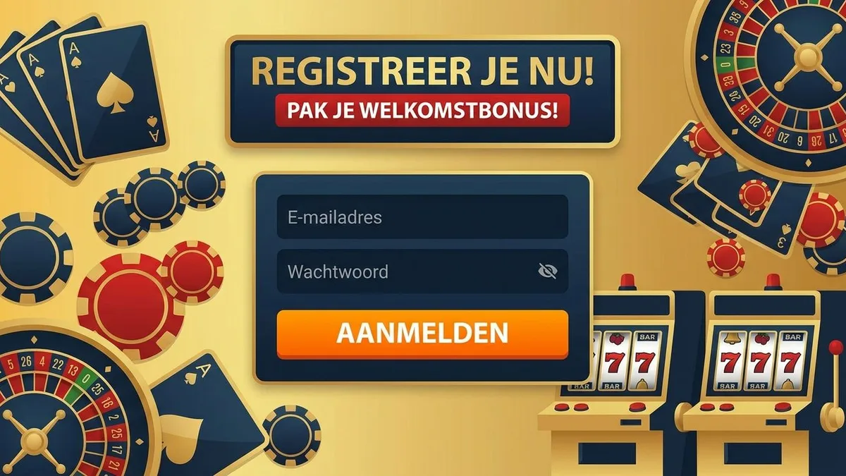 Registreren met bonus